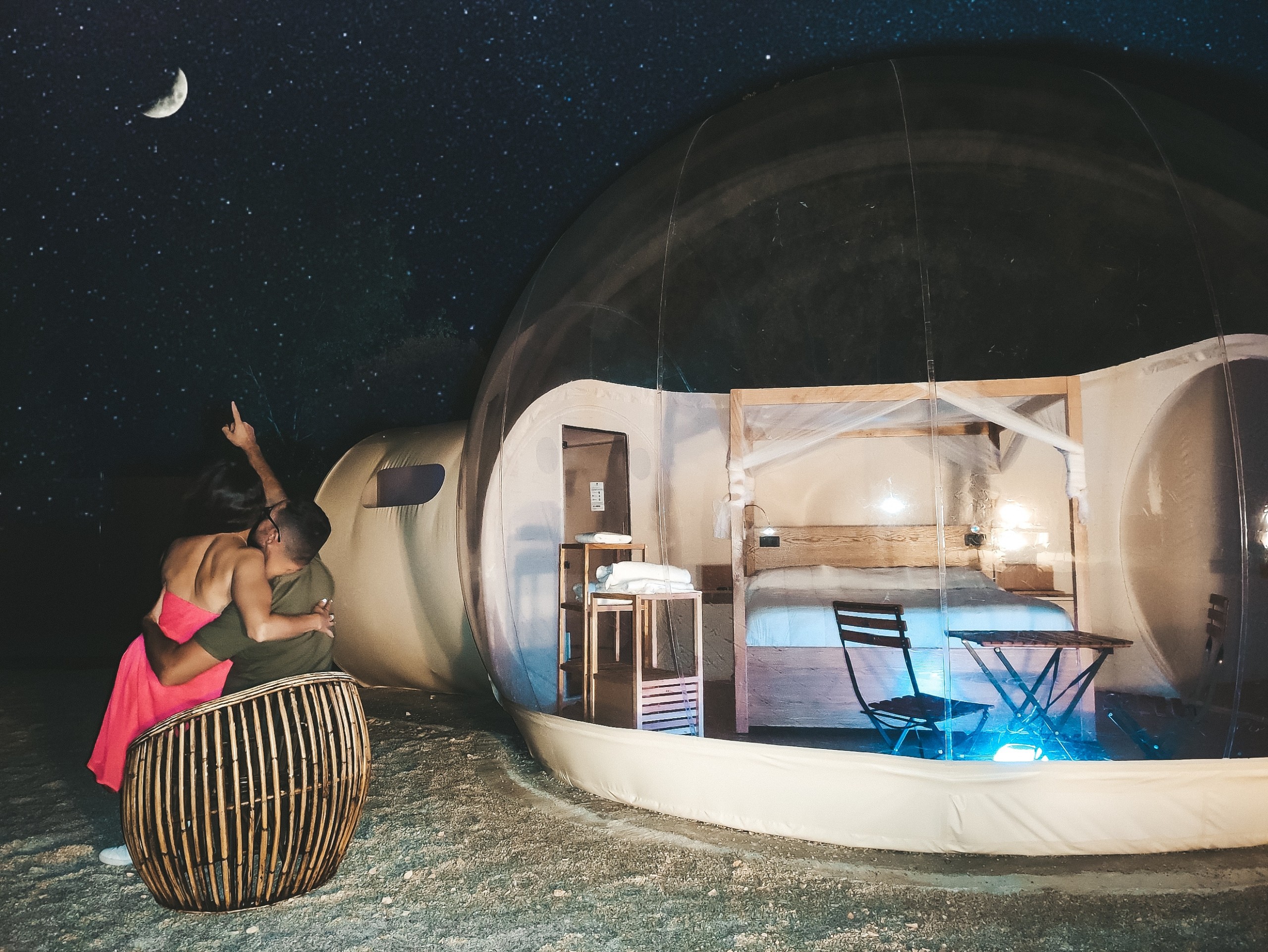 Deja de imaginar y hazlo realidad: Una noche en un Hotel burbuja