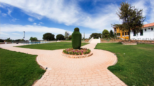 JARDÍN Y TERRAZA