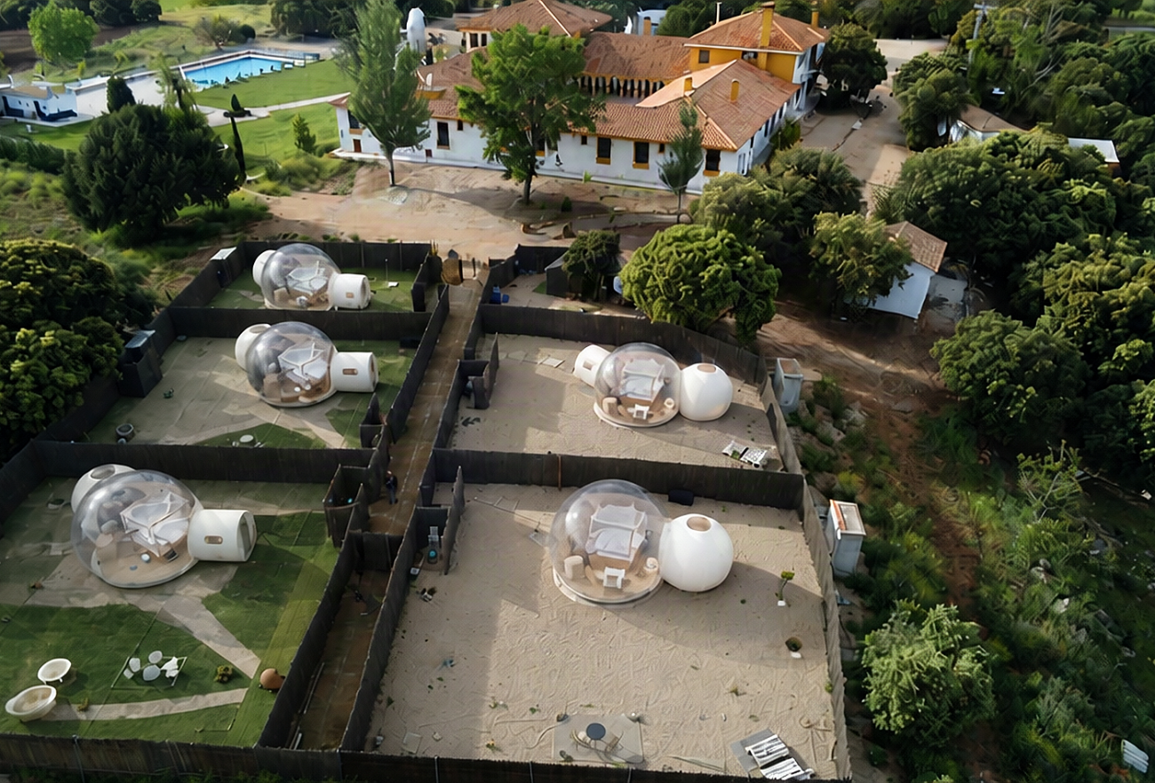 Hotel Burbuja | Habitaciones Burbuja bajo las estrellas